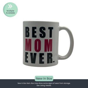 Best Mom Ever – White Ceramic Coffee Mug (11oz)